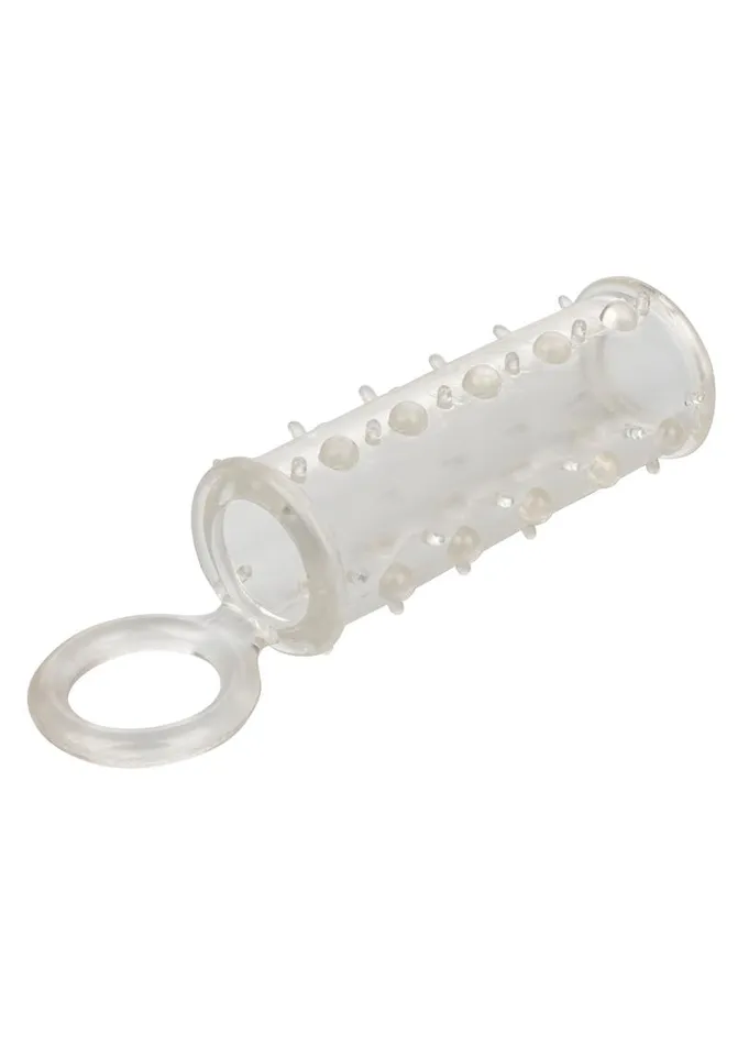 Male Sex Toys Extensions Sensation Enhancer Penis Sleeve with Scrotum Support