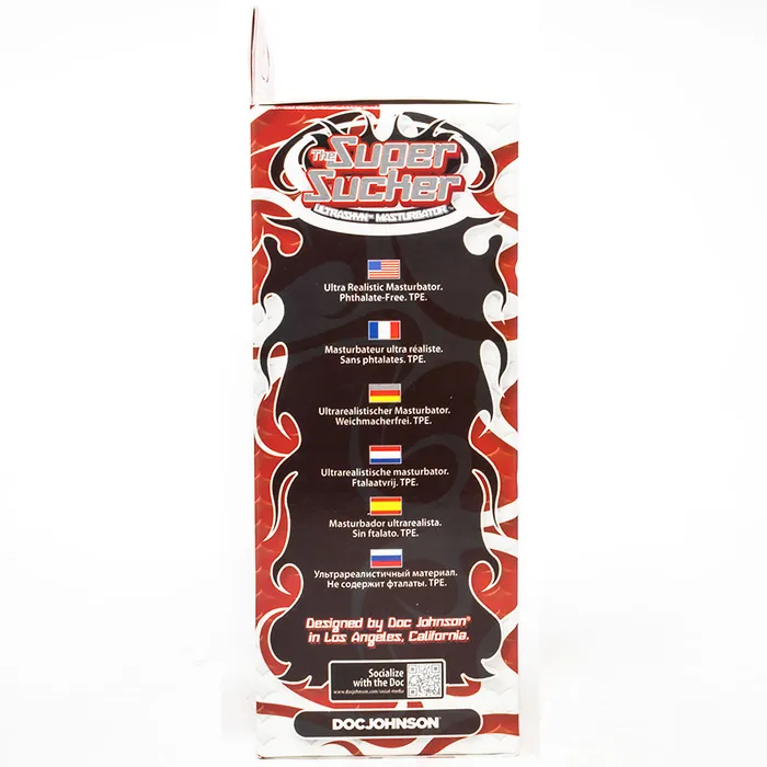 Doc Johnson UR3 Super Sucker Masturbation Sleeve Doc Johnson Male Sex Toys