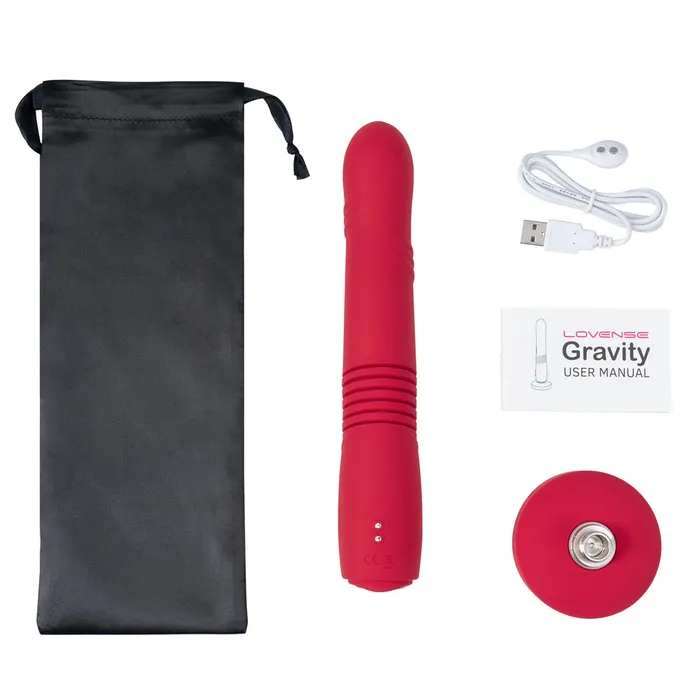 Lovense Gravity Bluetooth Automatic Thrusting Vibrating Dildo Lovense Vibrators