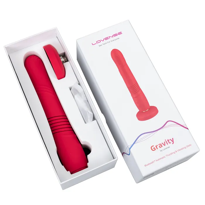 Lovense Gravity Bluetooth Automatic Thrusting Vibrating Dildo Lovense Vibrators