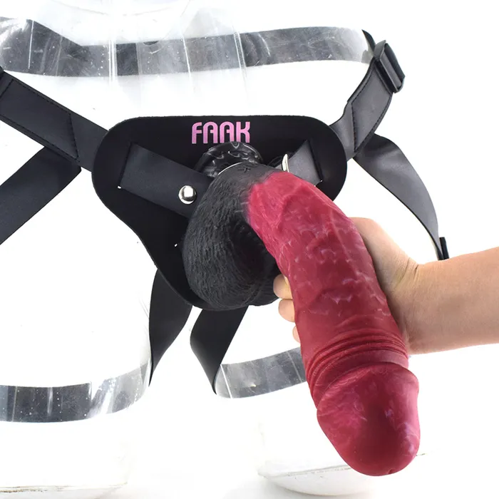Anal Domlust Strapon Strapless Huge Dildo Butt Plug Realistic Big Girthy Silicone Sex Toys for Woemn Lesbian