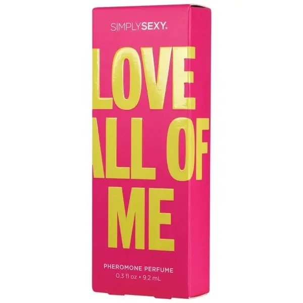 Simply Sexy Vibrators LOVE ALL OF ME Pheromone Infused Perfume Love All Of Me 03oz 92mL