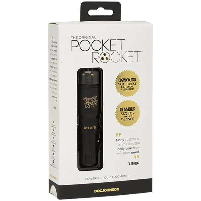 Anal Doc Johnson Pocket Rocket Limited Edition Black Anal Doc Johnson Pocket Rocket Limited Edition Black
