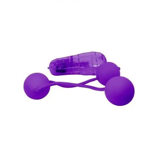 Dildos Nasstoys Real Skin Vibrating Ben Wa Balls Purple