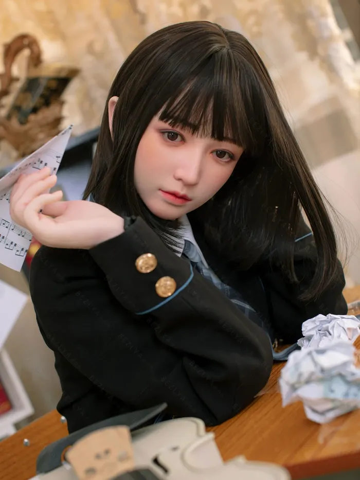 F4704160cm53ft34kg 21 B Cup Mini Asian Real Chinese Silicone Sex DollBezlya Doll Bezlya Male Sex Toys