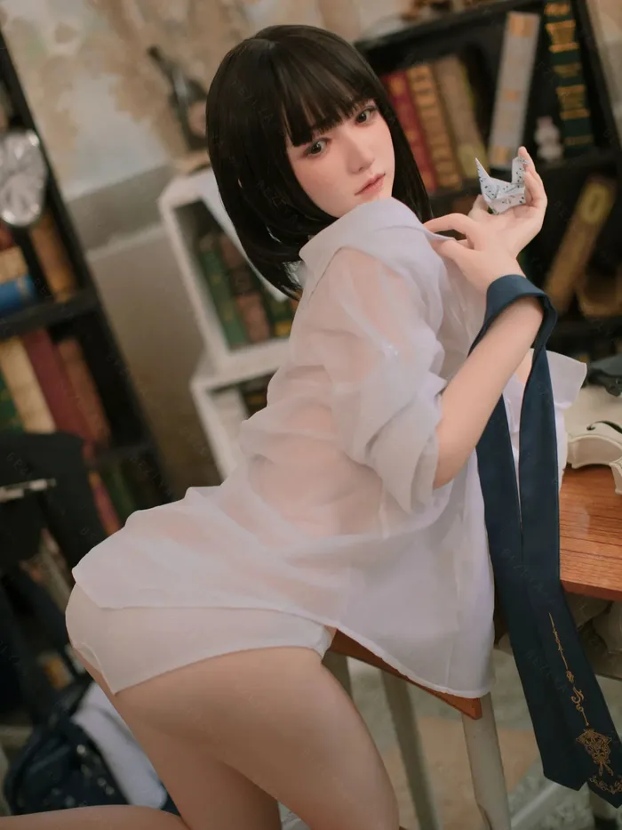 F4704160cm53ft34kg 21 B Cup Mini Asian Real Chinese Silicone Sex DollBezlya Doll Bezlya Male Sex Toys