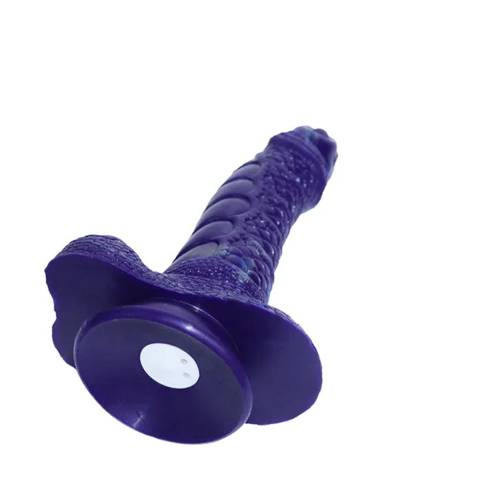  Female Sex Toys SciFi Dragon Scale Dildo with Vibrator