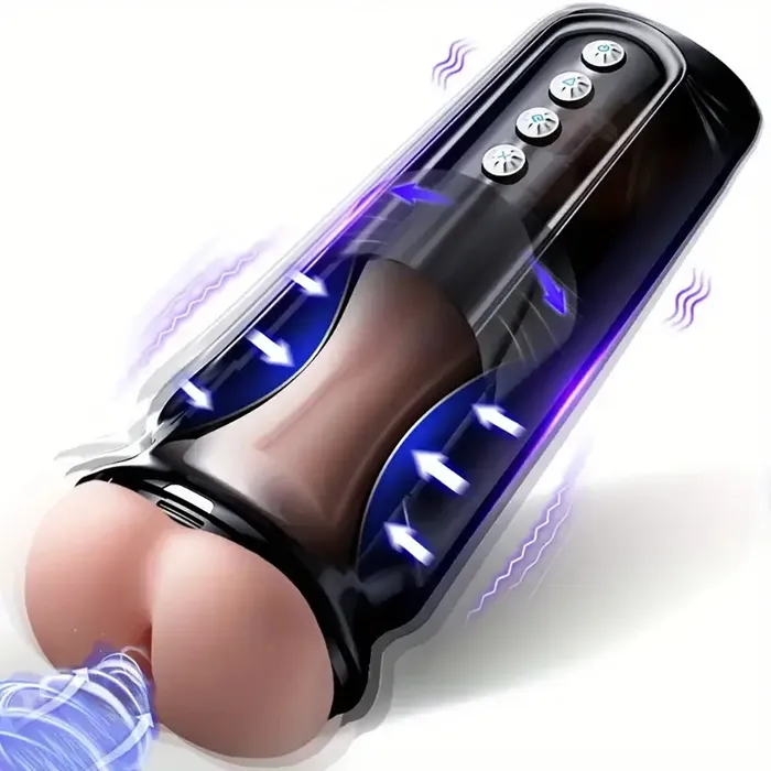 Latest Features First Anal 4IN1 Suction Swing Automatic Masturbator Weadultshop Male Sex Toys
